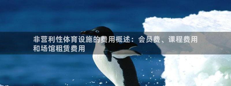 意昂3五金厂：非营利性体育设施的费用概述：会员费、课