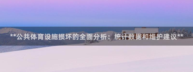 意昂3集团官网网址：**公共体育设施损坏的全面分析：