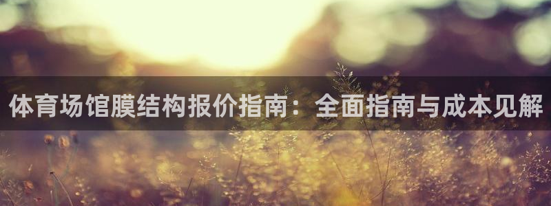 意昂体育3招商电话号码：体育场馆膜结构报价指南：全面