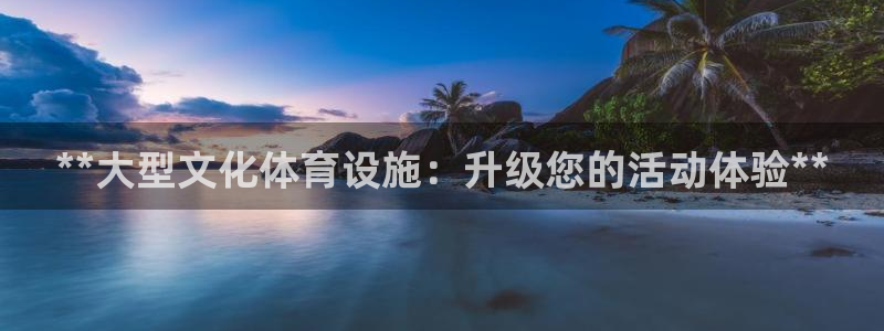 意昂体育3注册：**大型文化体育设施：升级您的活动体